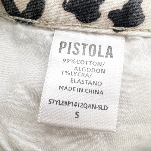 Pistola Denim Cheetah Skirt Size Small - Picture 4 of 4